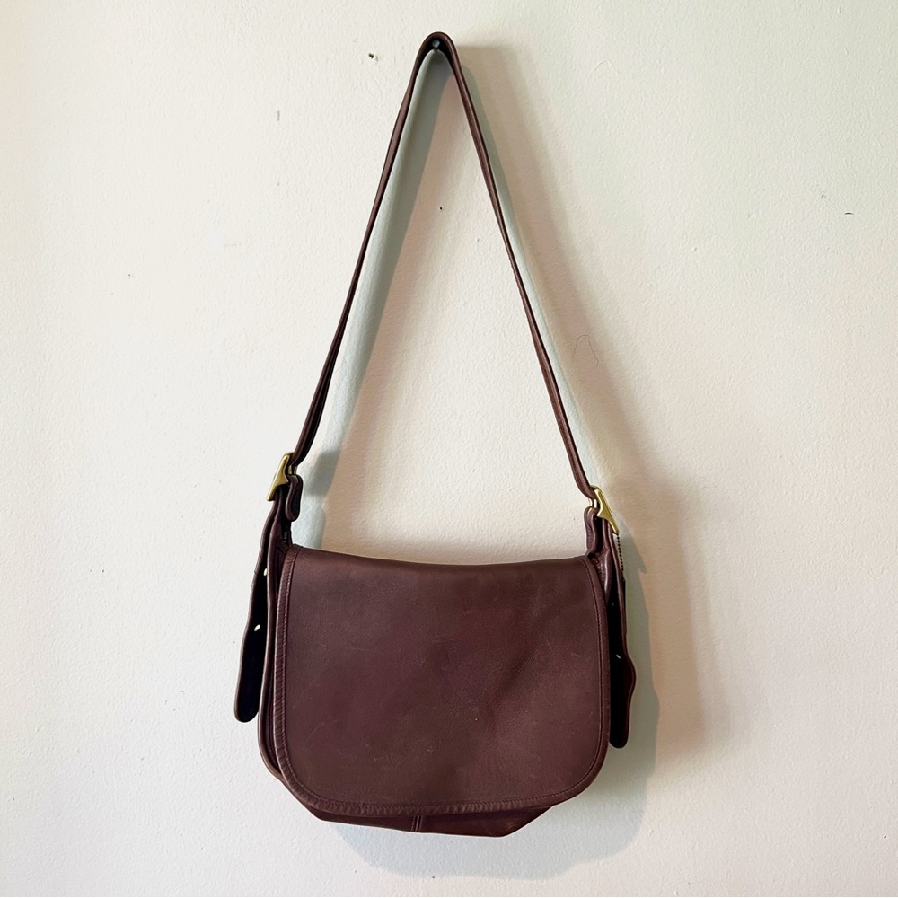 Vintage Coach Patricia Legacy flap Crossbody Bag 09951